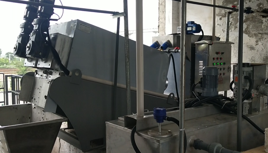 啤酒廠污水適不適合用疊螺機？河北啤酒廠302型疊螺機案例